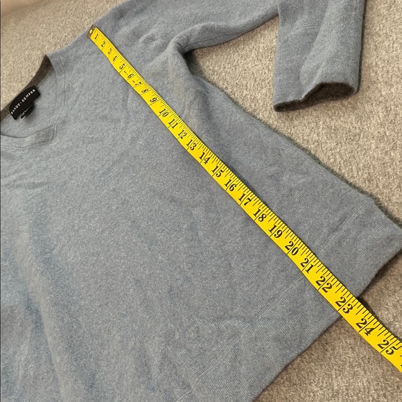 Randy Kemper Cashmere V Sweater Womens Medium Petite Office Preppy Academia - Picture 4 of 9